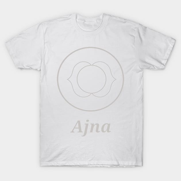 ArtStation66 - Yoga Chakra Design - Ajna - Third Eye Symbol T-Shirt by ArtStation66